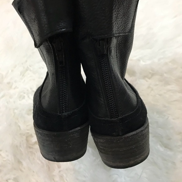 A7eije Steiner Casual Ankle Boots, Black Size 8 - Picture 7 of 8